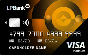 Thẻ tín dụng quốc tế Visa Platinum LPBank