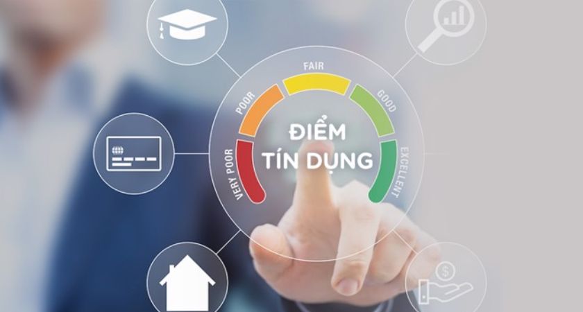 Các yếu tố ảnh hưởng đến điểm tín dụng 